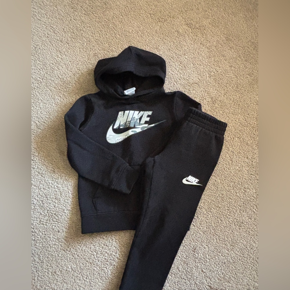 Nike Black Apparel with White Logo